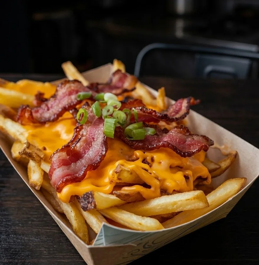 Papas cheddar tocineta